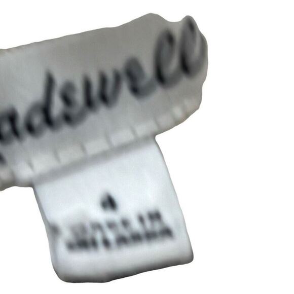 NWT Madewell Womens Beige Pleated Lyocell-Blend Superwide Leg Pant Size Small - Picture 8 of 10